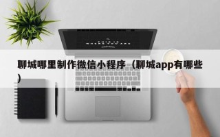 松原聊城哪里制作微信小程序（聊城app有哪些）